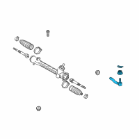 OEM Toyota Prius Prime Outer Tie Rod Diagram - 45046-49225