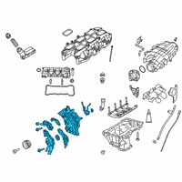 OEM Ram 1500 Cover-Chain Case Diagram - 68340310AC