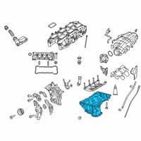 OEM Ram 1500 Pan-Engine Oil Diagram - 68332785AB