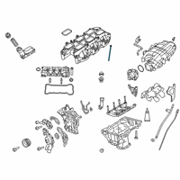 OEM Ram 1500 Bolt-HEXAGON FLANGE Head Diagram - 6509390AA