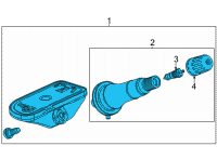 OEM 2022 Chevrolet Suburban Receiver Diagram - 13542523