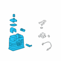 OEM Buick Vapor Canister Diagram - 13230480