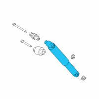 OEM 2016 Ford Transit-150 Shock Diagram - FK3Z-18125-B