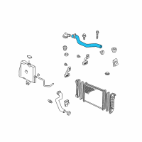 OEM 2004 Chevrolet Monte Carlo Upper Hose Diagram - 10332900