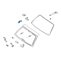 OEM 1993 BMW 525iT Upper Support Diagram - 51-24-8-149-380