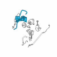 OEM 2004 GMC Sierra 1500 Outlet Hose Diagram - 15804953