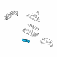 OEM 2017 Toyota Tacoma Intake Hose Diagram - 17881-0C081