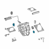 OEM 2018 Toyota RAV4 Servo Diagram - 87106-0R070