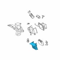 OEM Lexus RX350 Cap Sub-Assy, Air Cleaner Diagram - 17705-0P091