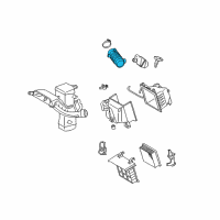 OEM Toyota Sienna Intake Hose Diagram - 17881-0P080