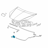 OEM Pontiac Lock Diagram - 20763654