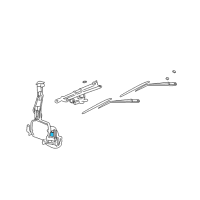 OEM Jeep Pump Kit-Windshield Washer Diagram - 5143581AC