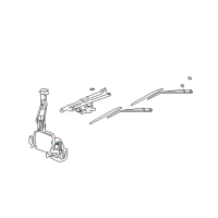 OEM Chrysler Sensor-Washer Fluid Level Diagram - 4882797