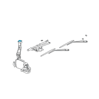 OEM Jeep Liberty Cap-Washer Reservoir Diagram - 5161321AA