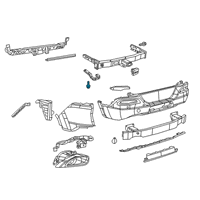 OEM 2011 Jeep Grand Cherokee Bolt-HEXAGON FLANGE Head Diagram - 6104234AA