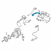 OEM 2013 BMW X3 Hose Diagram - 16-13-7-228-334