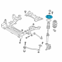 OEM 2017 BMW X3 Guide Support Diagram - 31-30-6-852-167