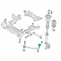 OEM BMW X4 Wheel Suspension Joint Diagram - 31-10-6-787-665