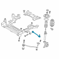 OEM 2017 BMW X4 Right Wishbone Diagram - 31-10-6-873-140