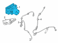 OEM Hyundai Tucson HYDRAULIC UNIT ASSY Diagram - 58910-N9040