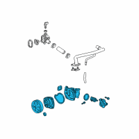OEM 2020 GMC Terrain Water Pump Diagram - 12690252