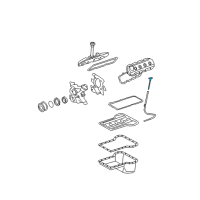 OEM 2006 Ford F-250 Super Duty Level Indicator Diagram - 6C3Z-6750-A