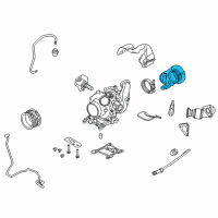 OEM 2015 Ford F-250 Super Duty Pipe Diagram - BC3Z-6N646-B