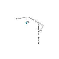 OEM 2004 Kia Sedona Plate-Stabilizer Diagram - 55812H1000