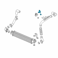 OEM 2021 Honda Civic Sensor, Air Temp Diagram - 37880-RWC-A01