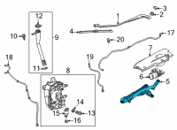 OEM 2022 Chevrolet Trailblazer Front Transmission Diagram - 42709515