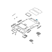 OEM 2022 Hyundai Sonata Bulb Diagram - 18643-10009-N