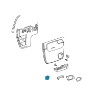 OEM GMC Envoy XL Window Switch Diagram - 15937174