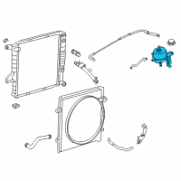 OEM 2007 Ford Ranger Reservoir Diagram - 2L5Z-8A080-AA