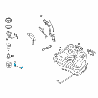 OEM Chrysler Sebring Fuel Level Unit Diagram - MR978154