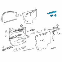 OEM 2014 Cadillac ATS Switch Assembly Diagram - 22747718