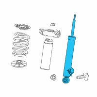 OEM 2014 Chevrolet Malibu Shock Diagram - 84185493