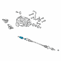 OEM 2018 Honda Ridgeline Joint Set, Inboard Diagram - 42320-TZ6-305