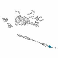 OEM 2020 Acura MDX Joint, Outboard Diagram - 42340-TZ6-A01