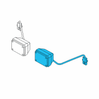 OEM Lamp Diagram - 5W7Z-13368-AA