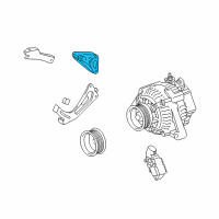 OEM Bracket, Alternator, NO.1 Diagram - 12511-20020