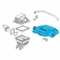 OEM Chevrolet Colorado Outlet Duct Diagram - 84556718