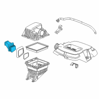 OEM Chevrolet Colorado Inlet Tube Diagram - 94775931