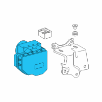 OEM 2013 Toyota RAV4 Actuator Assembly Diagram - 44050-42530