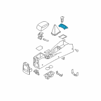 OEM 2009 Kia Spectra Plate-Console Switch Diagram - 933112F220NM