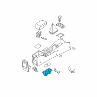 OEM Kia Spectra Cup Holder Diagram - 846722F100NM