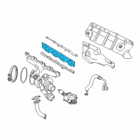 OEM 2017 BMW 740e xDrive Exhaust Manifold Seal Diagram - 11-62-7-617-523