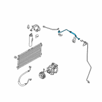 OEM 2004 Kia Sedona High Pipe No.2 Diagram - 1K52Y61465B