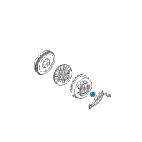 OEM Mercury Release Bearing Diagram - F7ZZ-7548-AA