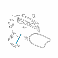 OEM 2005 Chevrolet Cobalt Strut Diagram - 15836654