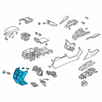 OEM 2021 Honda Clarity Panel, RR. *NH900L* Diagram - 83453-TRT-A01ZA